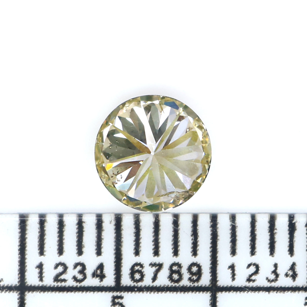 Natural Loose Round Brilliant Cut Diamond White - J Color 1.04 CT 6.14 MM Round Shape Brilliant Cut Diamond L2618