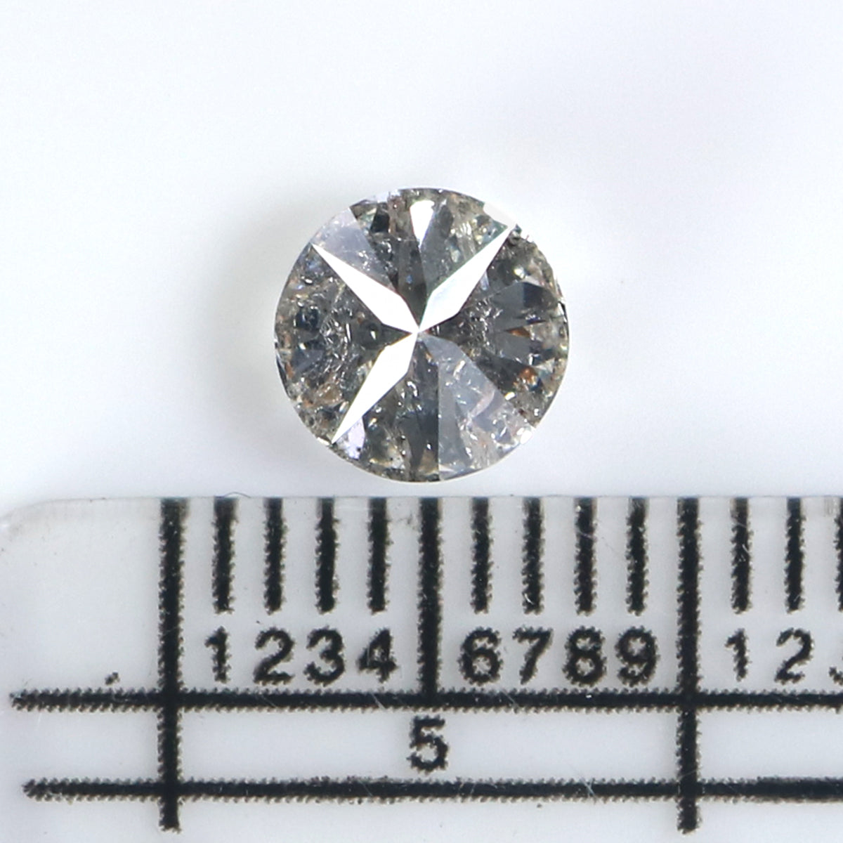 Natural Loose Round Brilliant Cut Diamond White - G Color 0.93 CT 5.73 MM Round Shape Brilliant Cut Diamond KDL2679