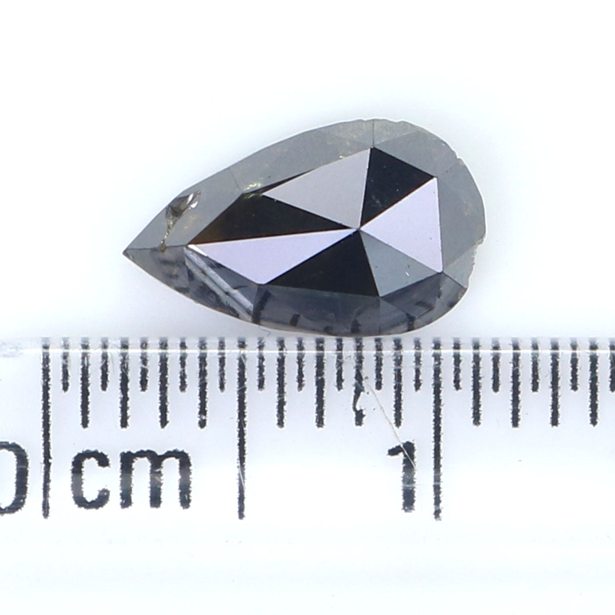 1.57 CT Natural Loose Pear Shape Diamond Deep Brown Color Pear Cut Diamond 9.30 MM Natural Loose Brown Color Pear Rose Cut Diamond LQ7147