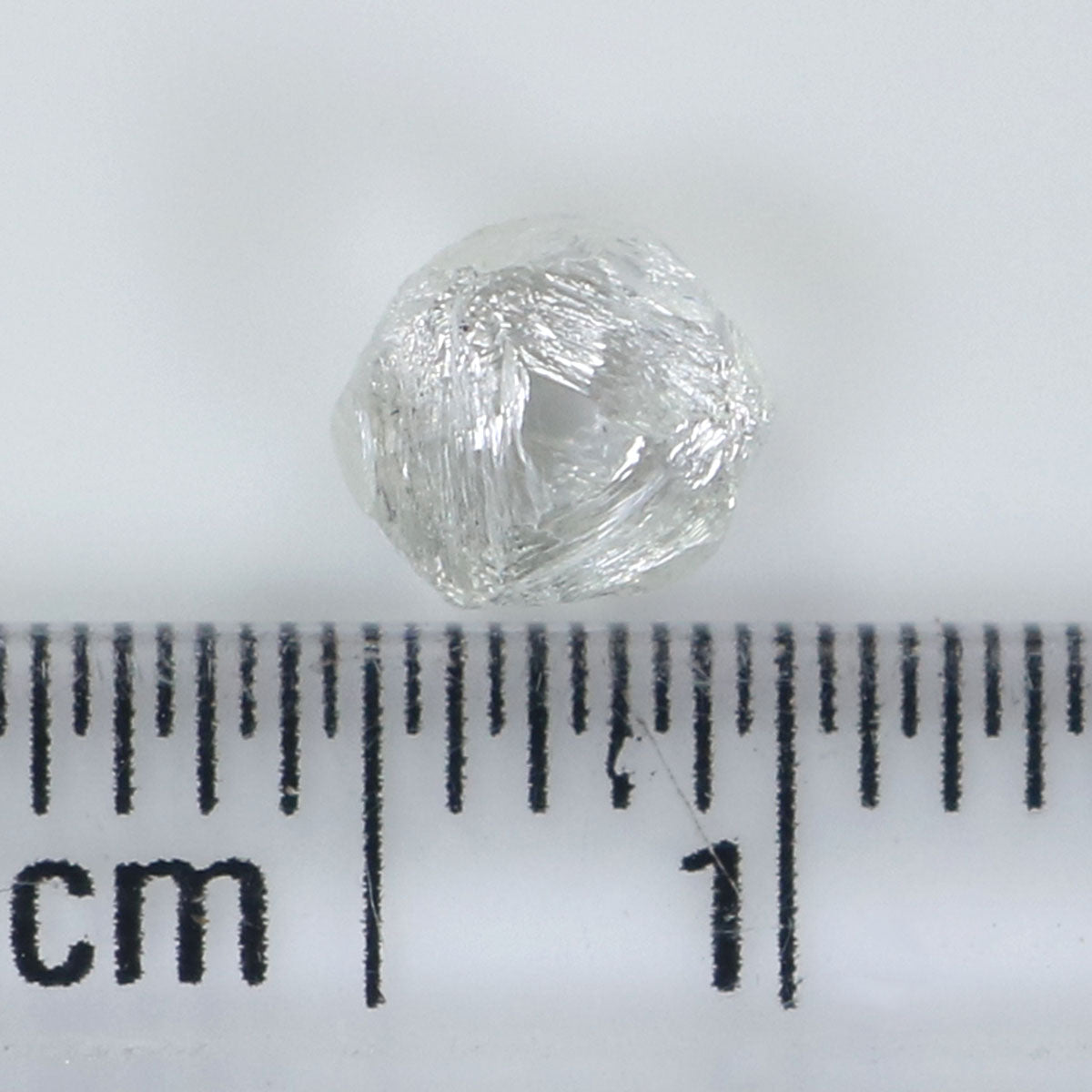 Natural Loose Rough White-F Color Diamond 0.96 CT 5.46 MM Rough Irregular Cut Diamond KDL2473