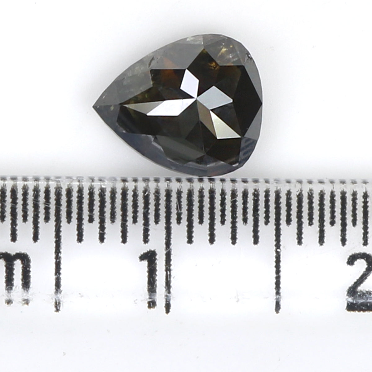 1.41 Ct Natural Loose Pear Shape Diamond Brown Color Pear Cut Diamond 7.80 MM Natural Loose Brown Color Pear Brilliant Cut Diamond LQ8075
