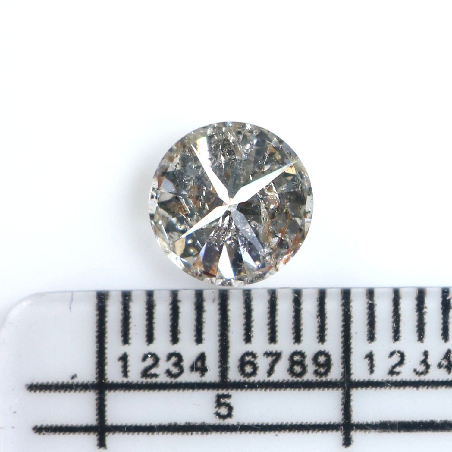 1.45 Ct Natural Loose Round Shape Diamond White - G Color Round Cut Diamond 6.75 MM Natural Loose Diamond Round Brilliant Cut Diamond QL2616