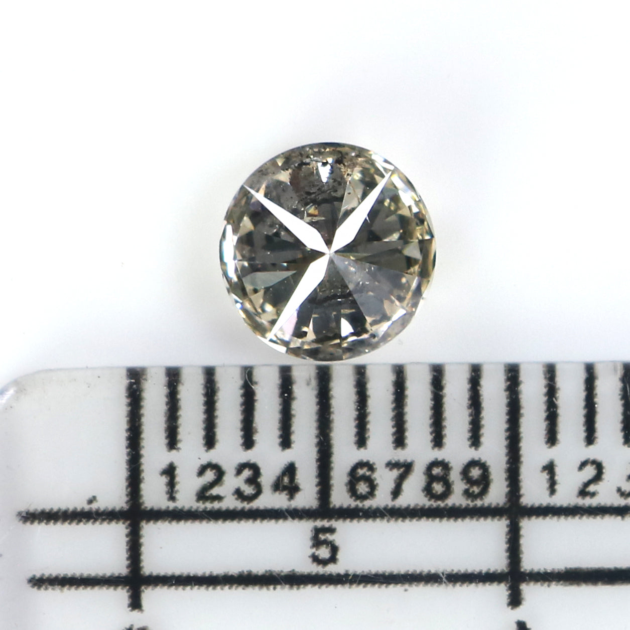 Natural Loose Round Brilliant Cut Diamond White - I Color 0.82 CT 5.81 MM Round Shape Brilliant Cut Diamond L2675