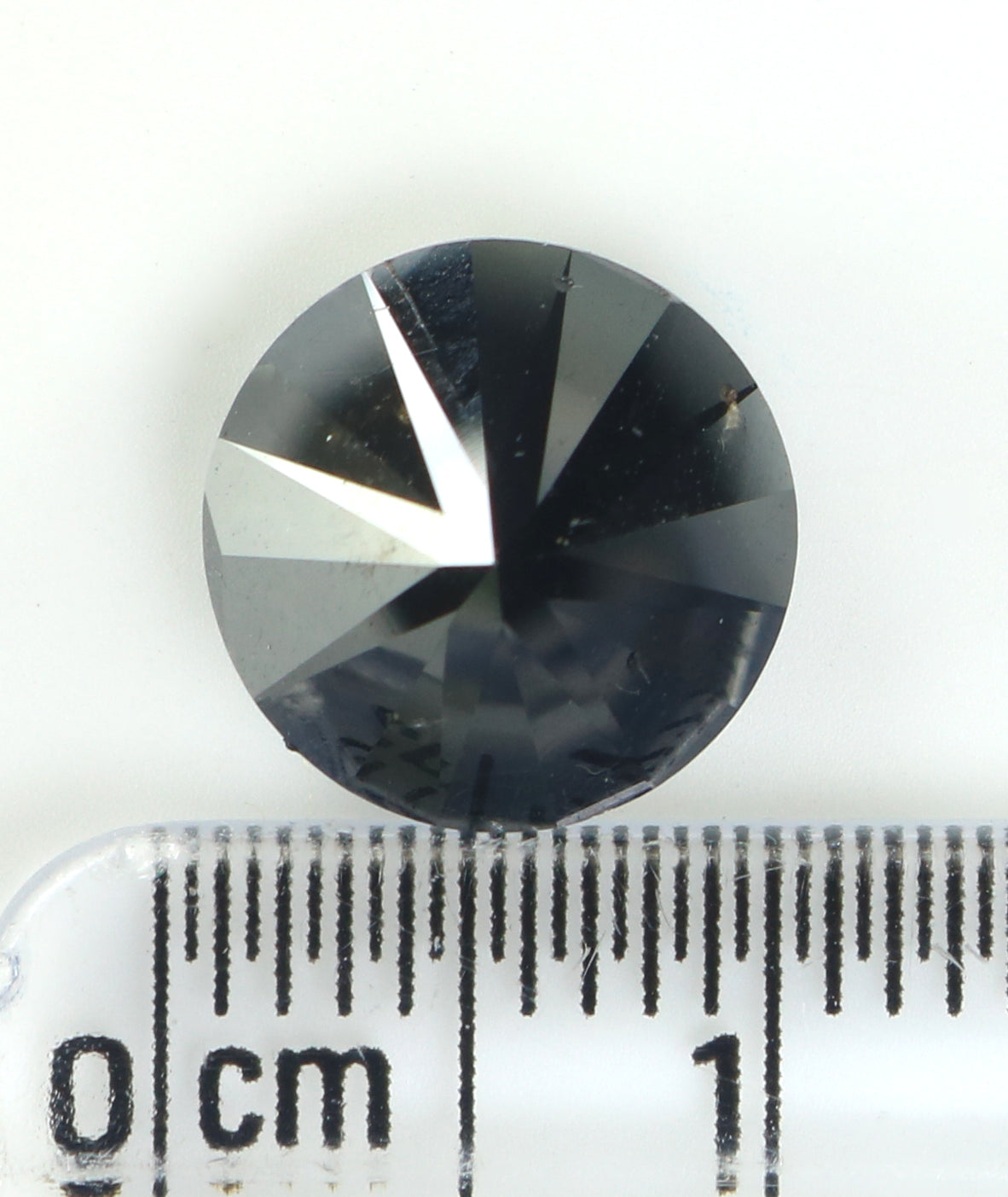 4.23 Ct Natural Loose Round Shape Diamond Black Color Round Cut Diamond 9.65 MM Natural Loose Diamond Round Brilliant Cut Diamond QL9505