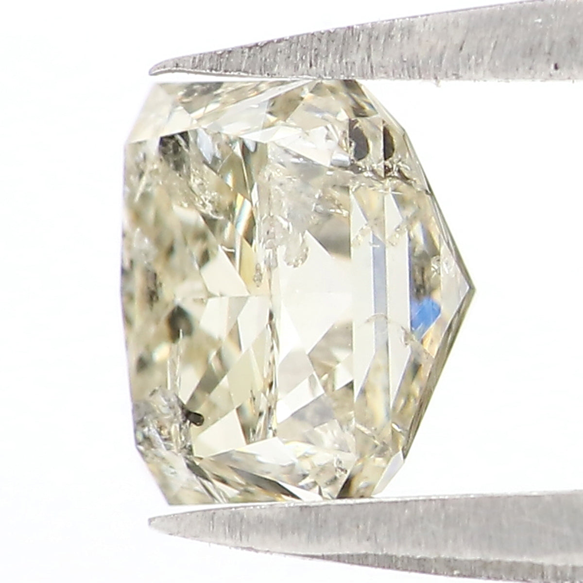 1.48 CT Natural Loose Radiant Shape Diamond White - J Color Radiant Cut Diamond 6.05 MM Natural Loose Radiant Brilliant Cut Diamond QL2640