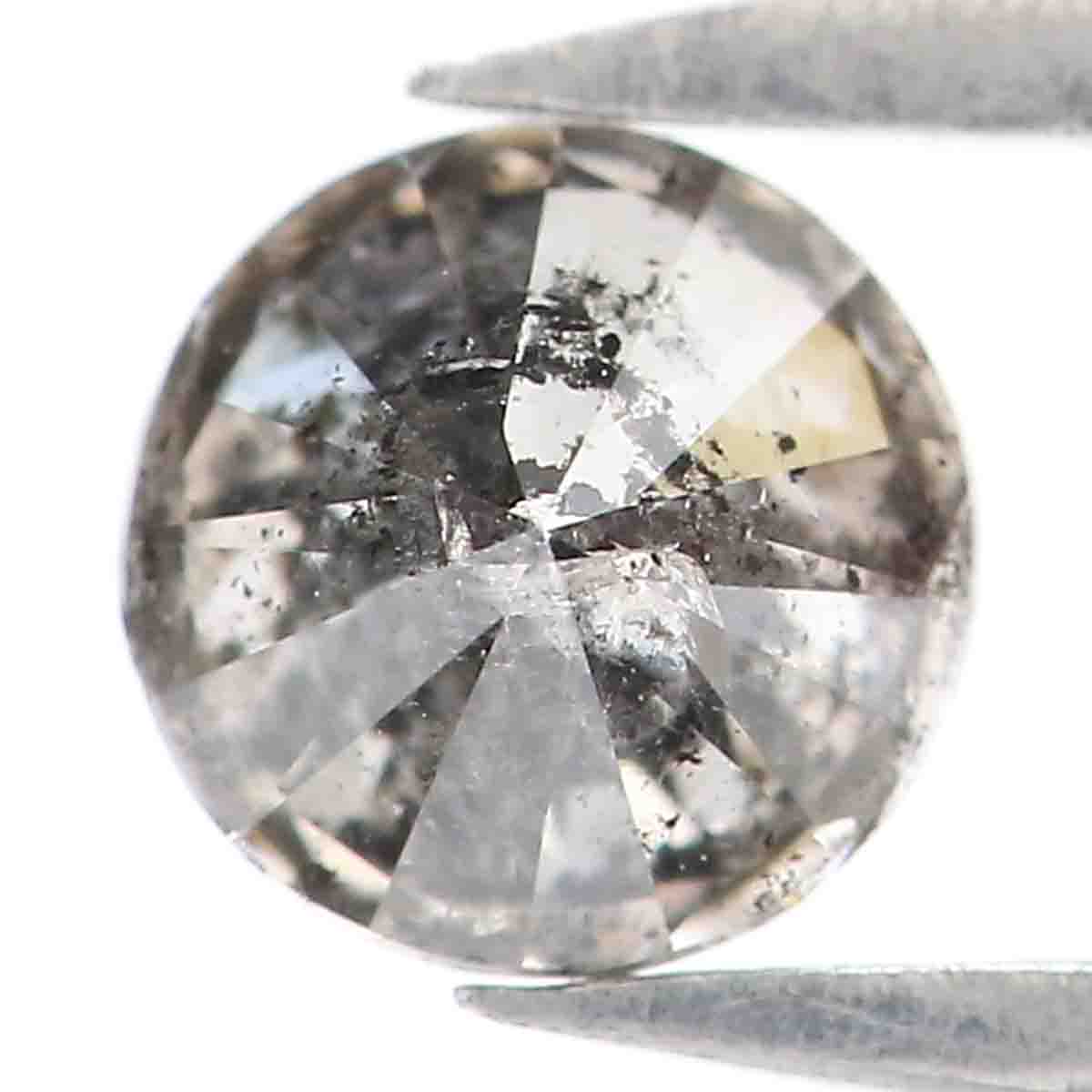 0.33 CT Natural Loose Round Shape Diamond Salt And Pepper Round Cut Diamond 4.30 MM Natural Loose Diamond Round Brilliant Cut Diamond LQ5064