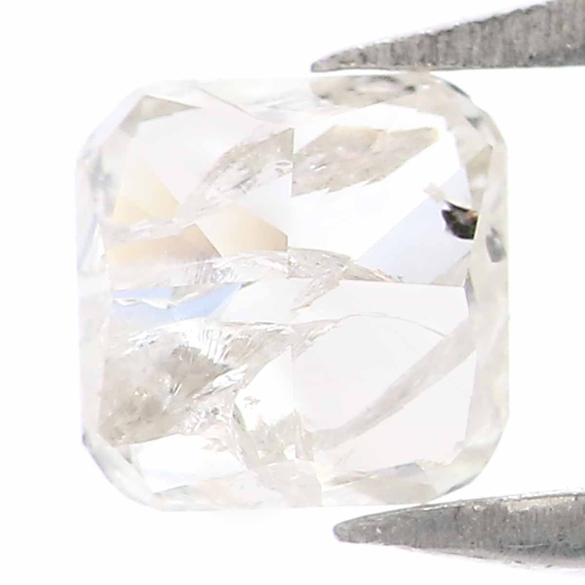 0.36 CT Natural Loose Cushion Shape Diamond Grey Color Cushion Cut Diamond 3.90 MM Natural Yellow Color Cushion Brilliant Cut Diamond KQ1811