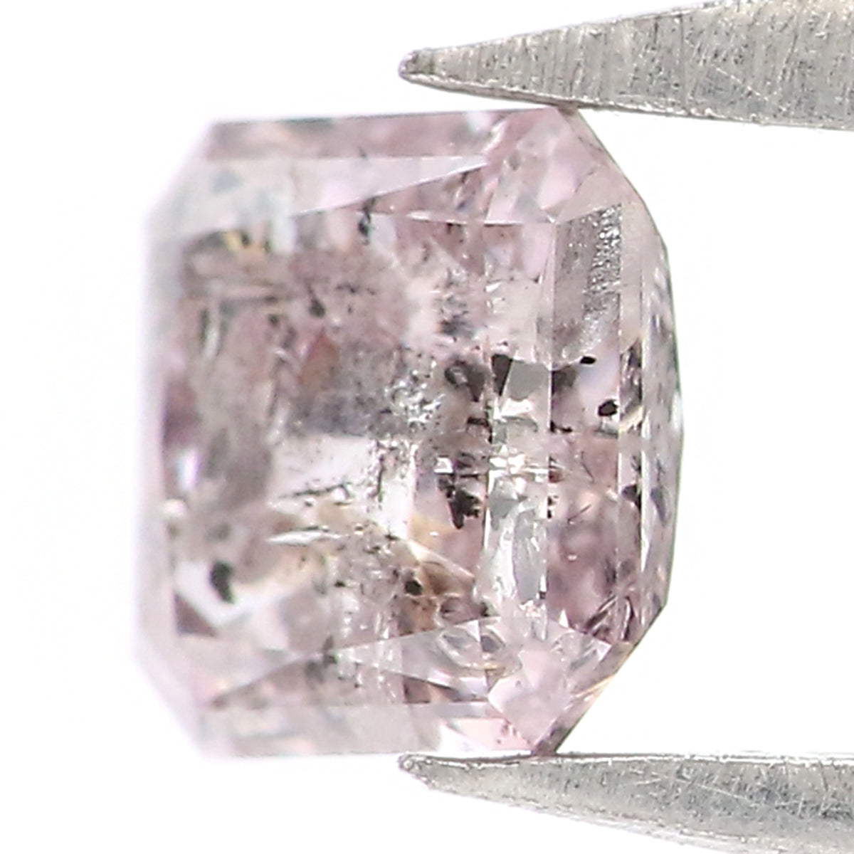 0.32 CT Natural Loose Radiant Shape Diamond Pink Color Radiant Cut Diamond 3.85 MM Natural Pink Color Radiant Brilliant Cut Diamond KQ1047