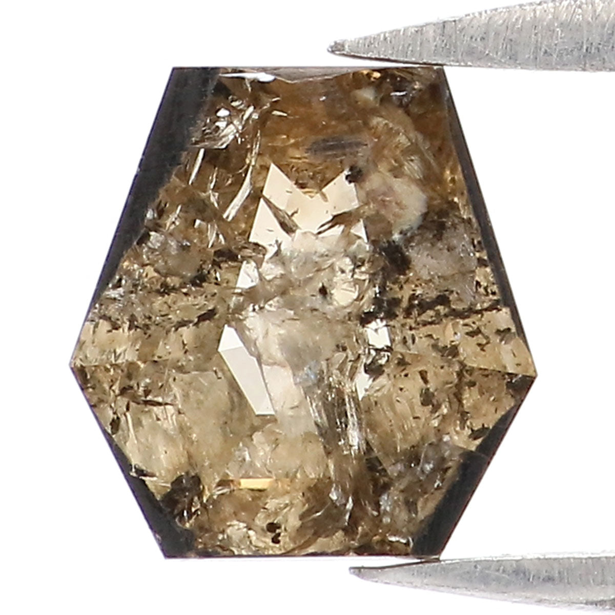 0.60 CT Natural Loose Coffin Cut Diamond Brown Color Coffin Shape Diamond 6.40 MM Natural Loose Brown Diamond Coffin Rose Cut Diamond LQ7438