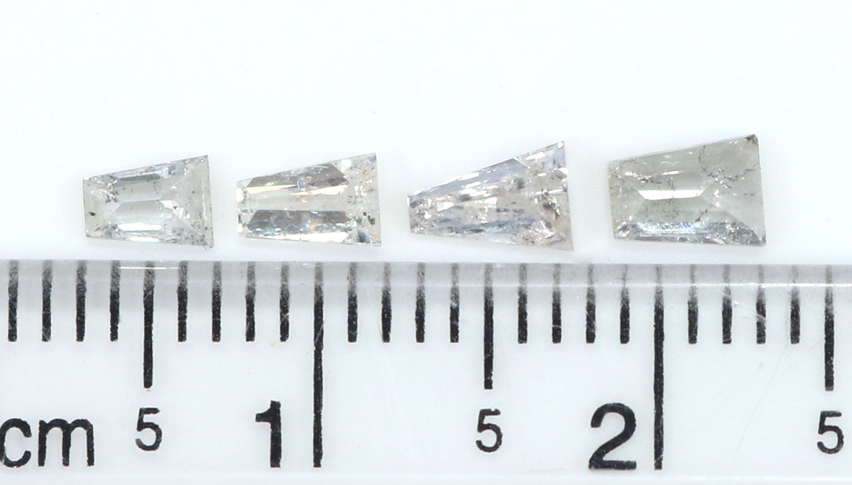 Natural Loose Baguette Diamond White Color 0.58 CT 3.75 MM Baguette Shape Rose Cut Diamond KR2498