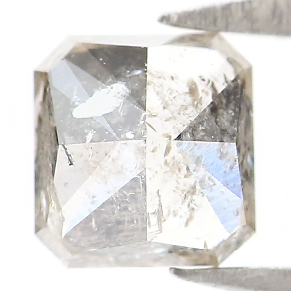 0.47 CT Natural Loose Radiant Shape Diamond White l Color Radiant Diamond 4.10 MM Natural Loose Diamond Radiant Rose Cut Diamond KQ1833