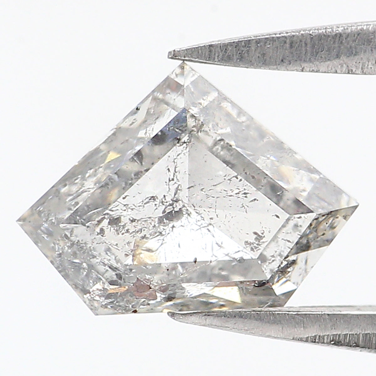 1.19 Ct Natural Loose Shield Diamond White-G Color Shield Cut Diamond 5.95 MM Natural Loose White-G Diamond Shield Rose Cut Diamond KDL2605