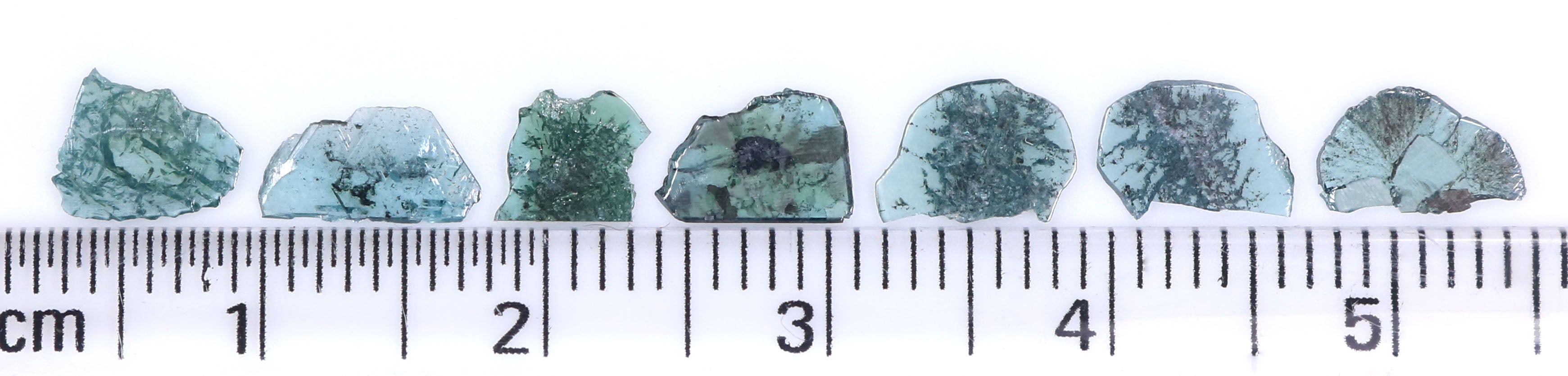 1.14 CT Natural Loose Slice Shape Diamond Blue Color Slice Cut Diamond 6.00 MM Natural Loose Blue Color Slice Irregular Cut Diamond LQ9175