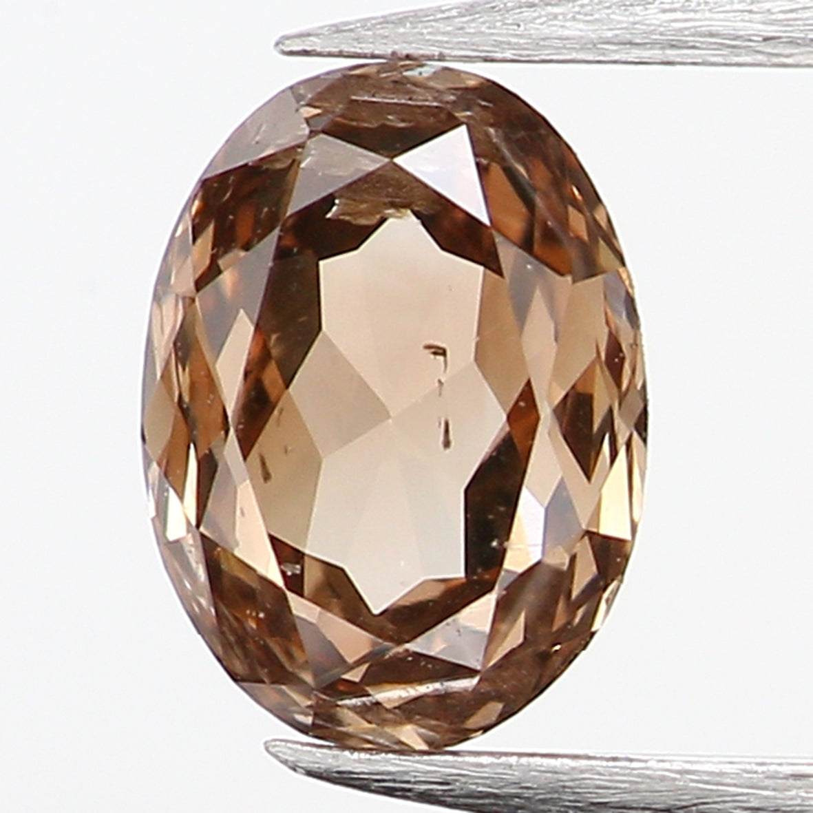 0.25 CT Natural Loose Oval Shape Diamond Brown Color Oval Cut Diamond 4.55 MM Natural Loose Brown Color Diamond Oval Rose Cut Diamond LQ487