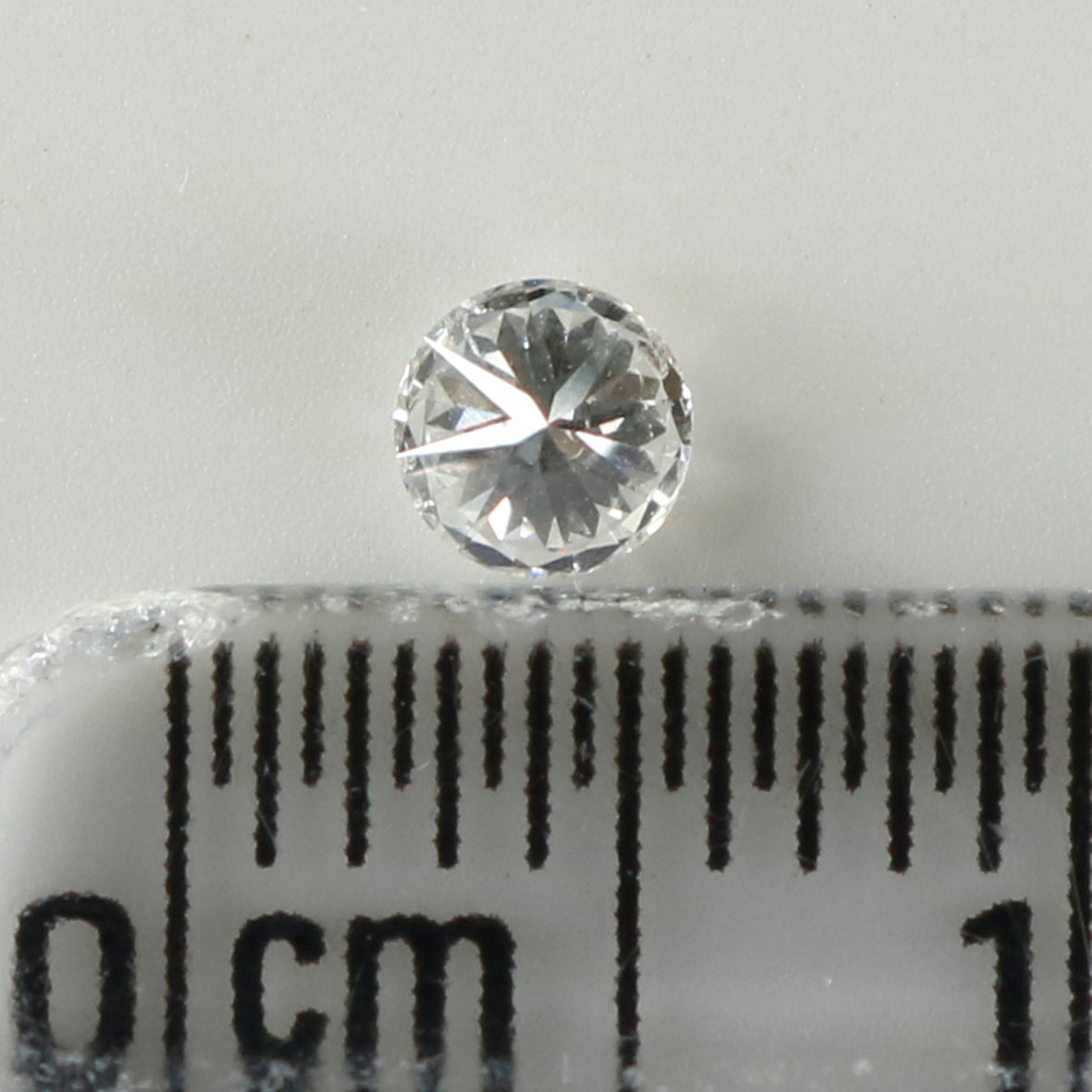 0.14 Ct Natural Loose Diamond, White Diamond, Round Diamond, Round Brilliant Cut Diamond, Sparkling Diamond, Rustic Diamond KDL5107