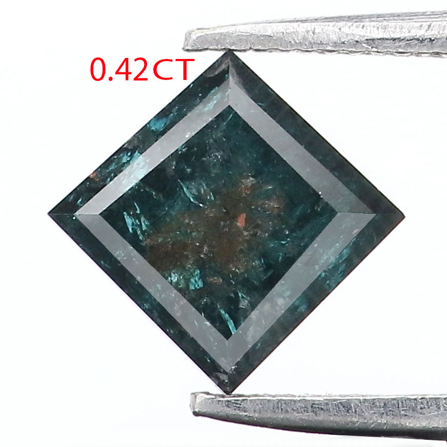 0.42 Ct Natural Loose Diamond Kite Blue Color I3 Clarity 5.40 MM L8942