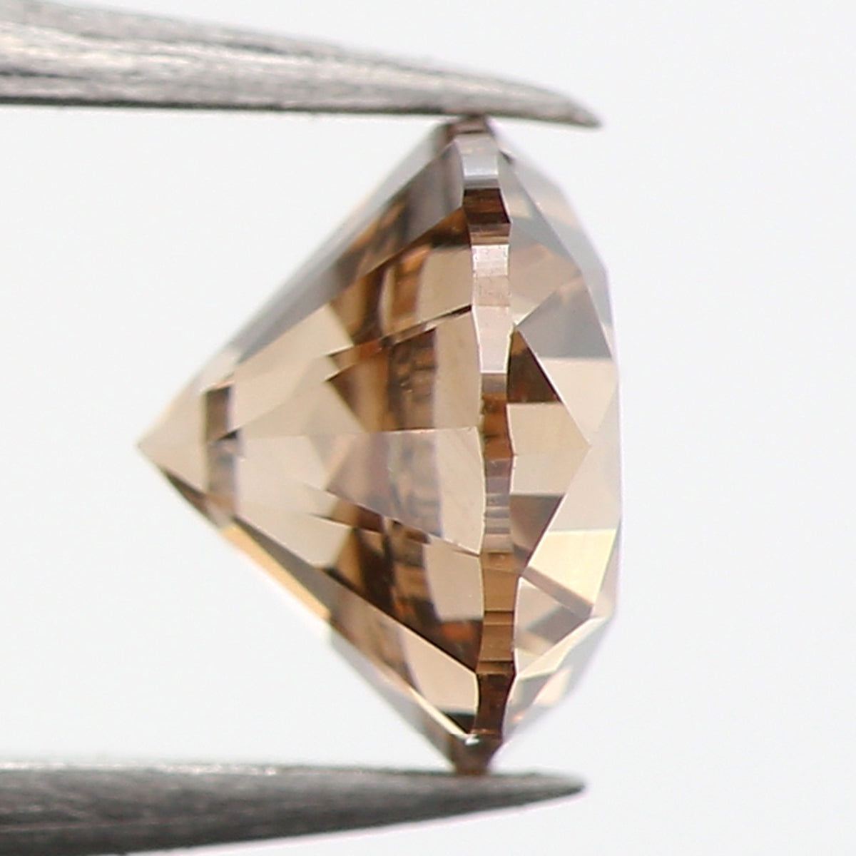 0.32 Ct Natural Loose Round Shape Diamond Brown Color Round Diamond 4.15 MM Natural Loose Brown Diamond Round Brilliant Cut Diamond LQB839