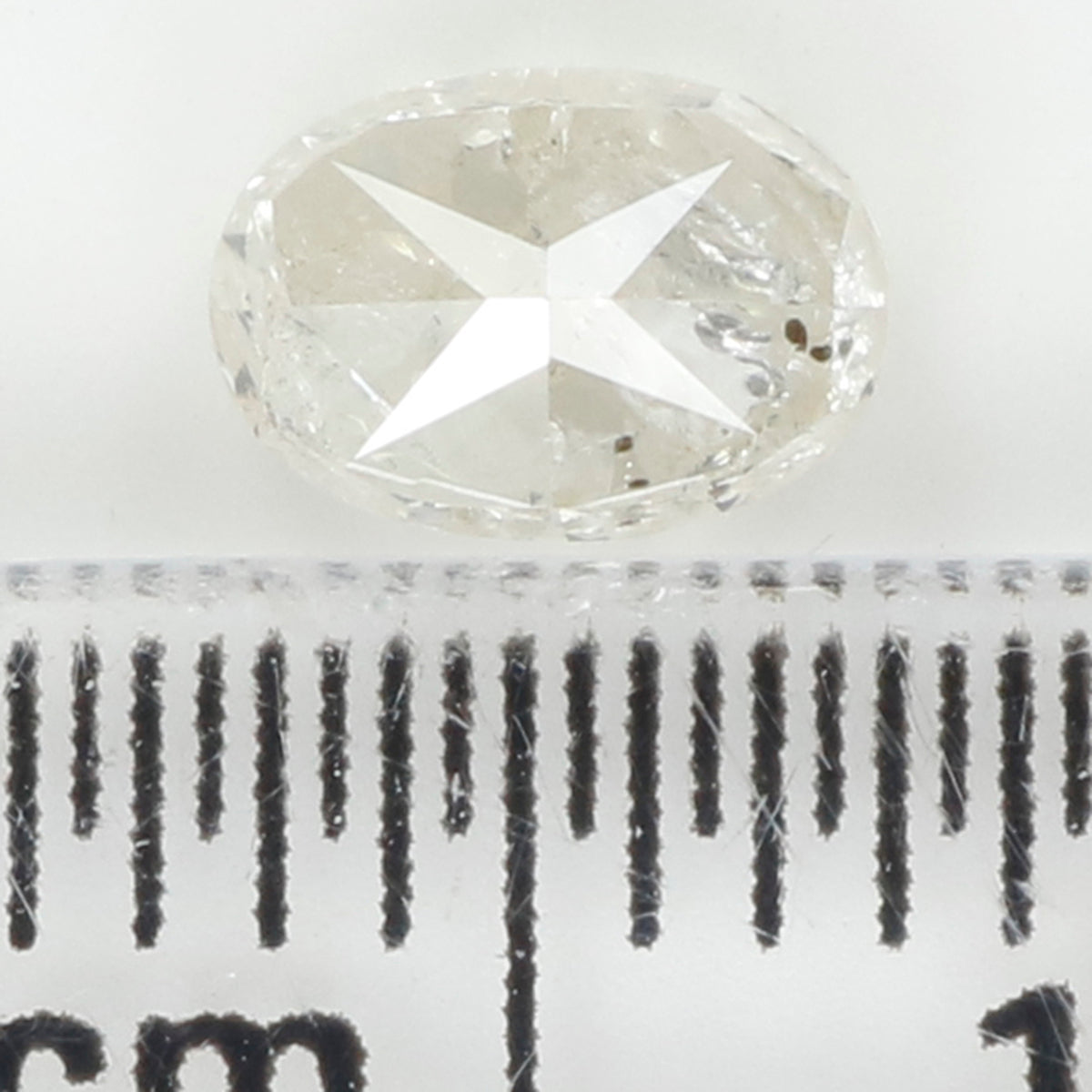 0.57 Ct Natural Loose Oval Shape Diamond Grey Color Oval Cut Diamond 5.50 MM Natural Loose Diamond Grey Oval Brilliant Cut Diamond QL5971