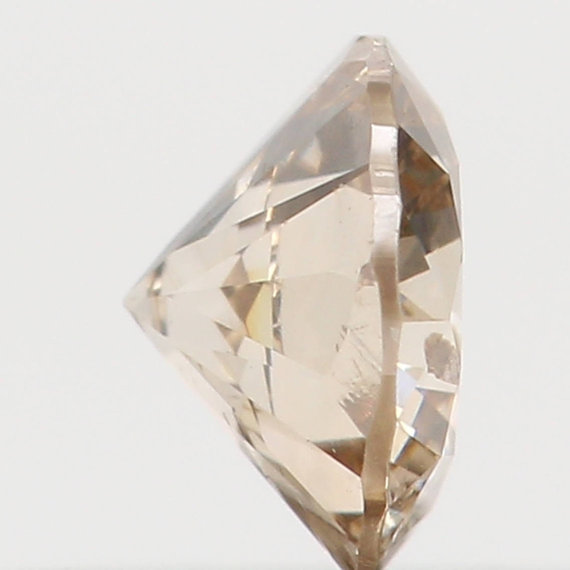 Natural Loose Diamond Round Brown Color I1 Clarity 3.80 MM 0.21 Ct L5939