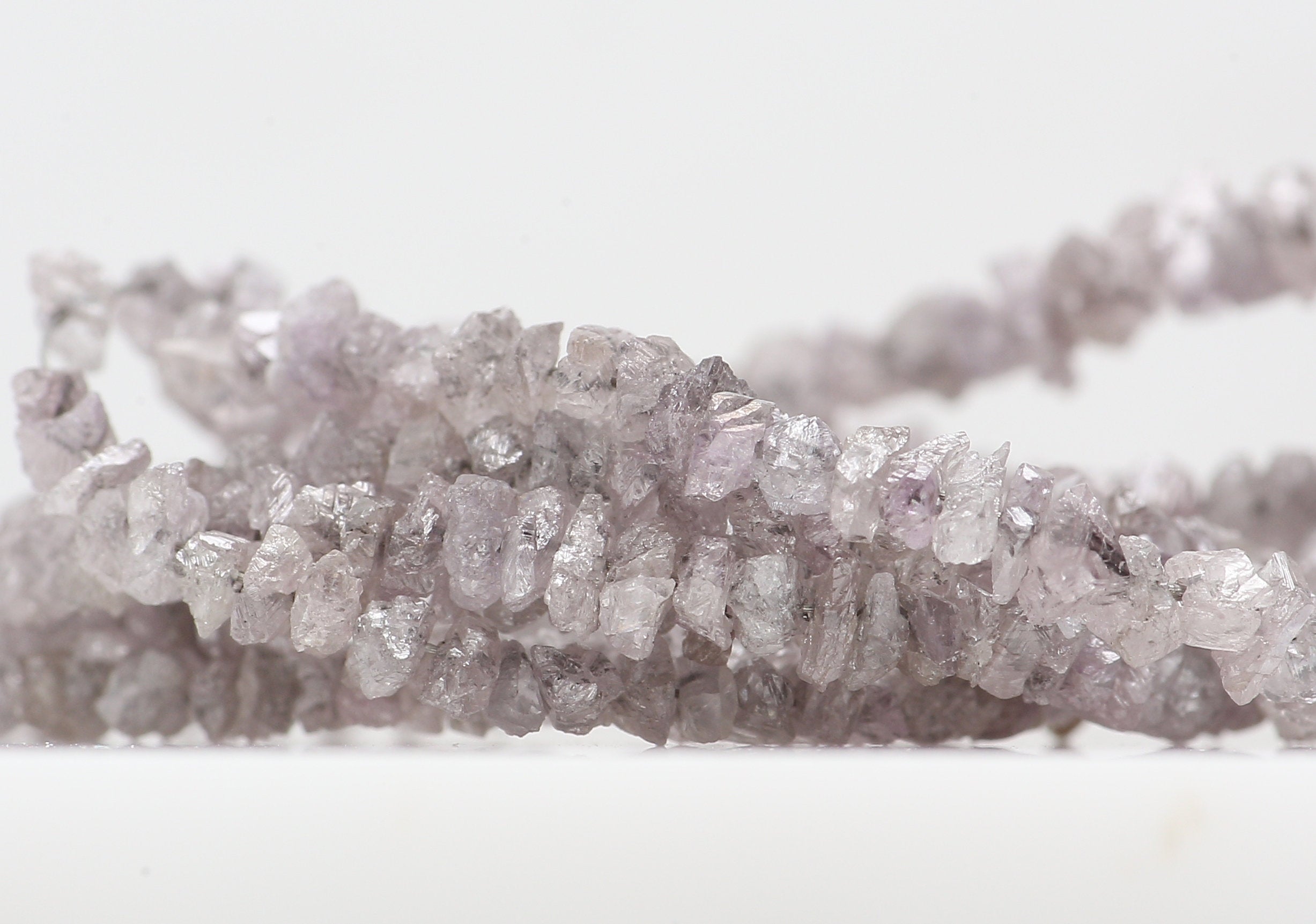 20.00 CT Natural Loose Rough Shape Diamond Brown Color Bead Diamond 1.90 MM Natural Loose Pink Diamond Rough Irregular Cut Diamond LQ6121