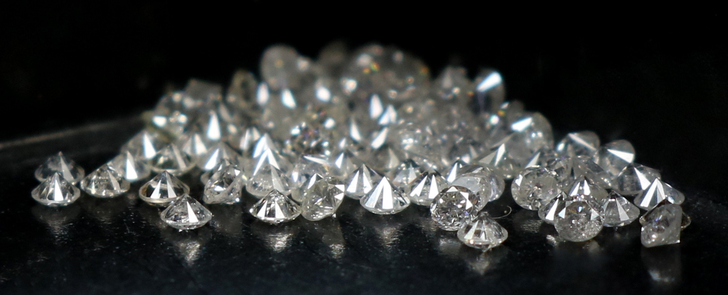 Natural Loose Diamond Round Brilliant Cut G H White Color I1 - I3 Clarity 1.60 to 3.00 MM 100% Real Diamond Q04