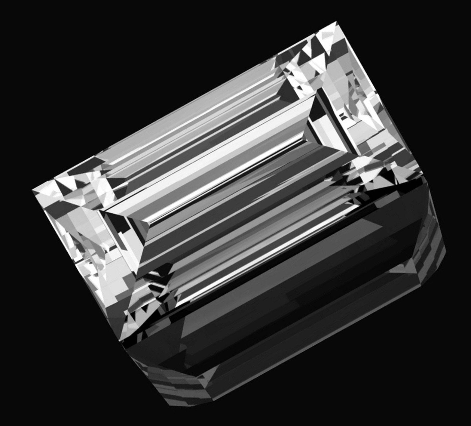 Baguette Natural Loose Diamond G-H White Color VS1 Clarity 3.00 MM Q65