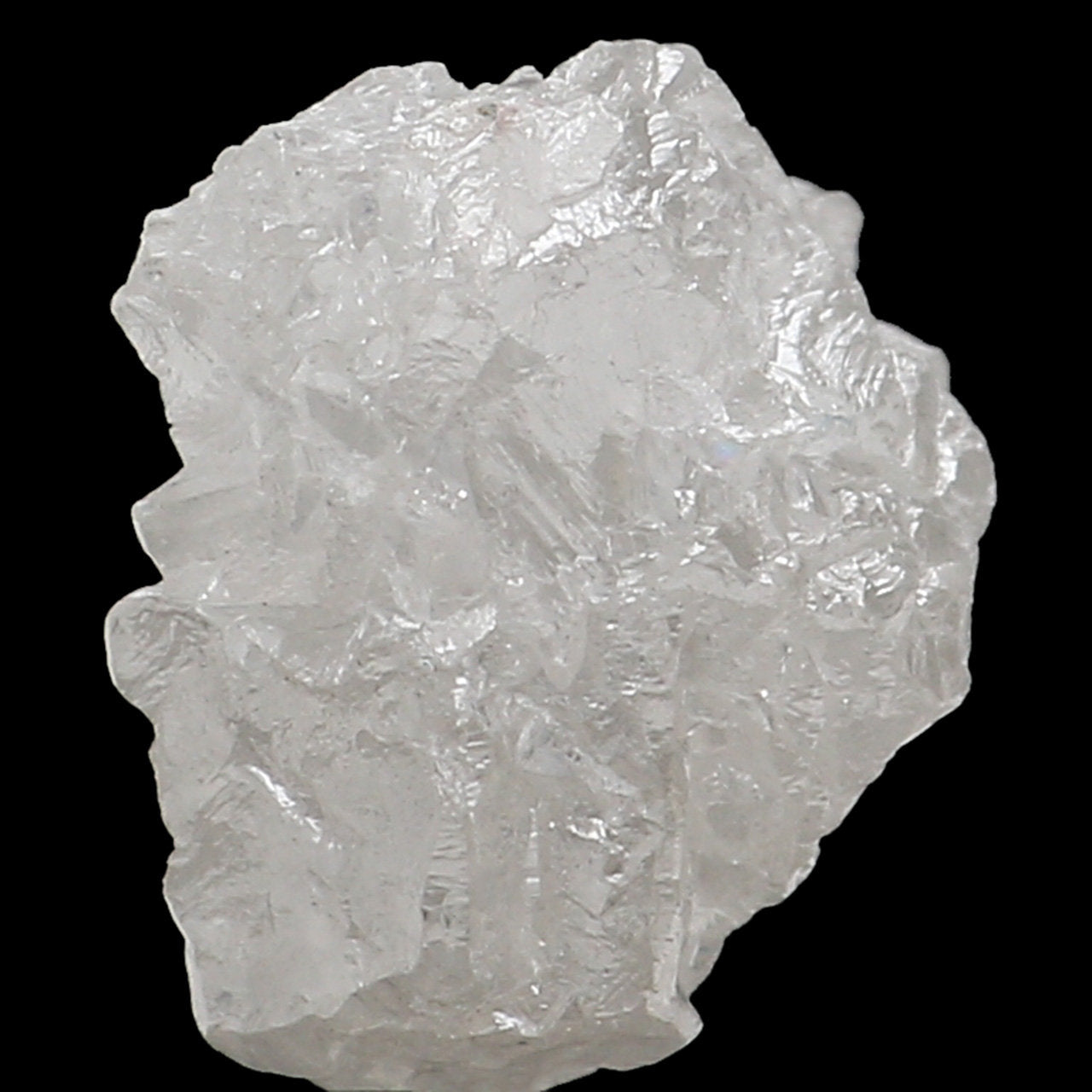 Natural Loose Diamonds Raw Rough Silver Gray I3 Clarity 1 Pcs 1.50+ Carat Q96