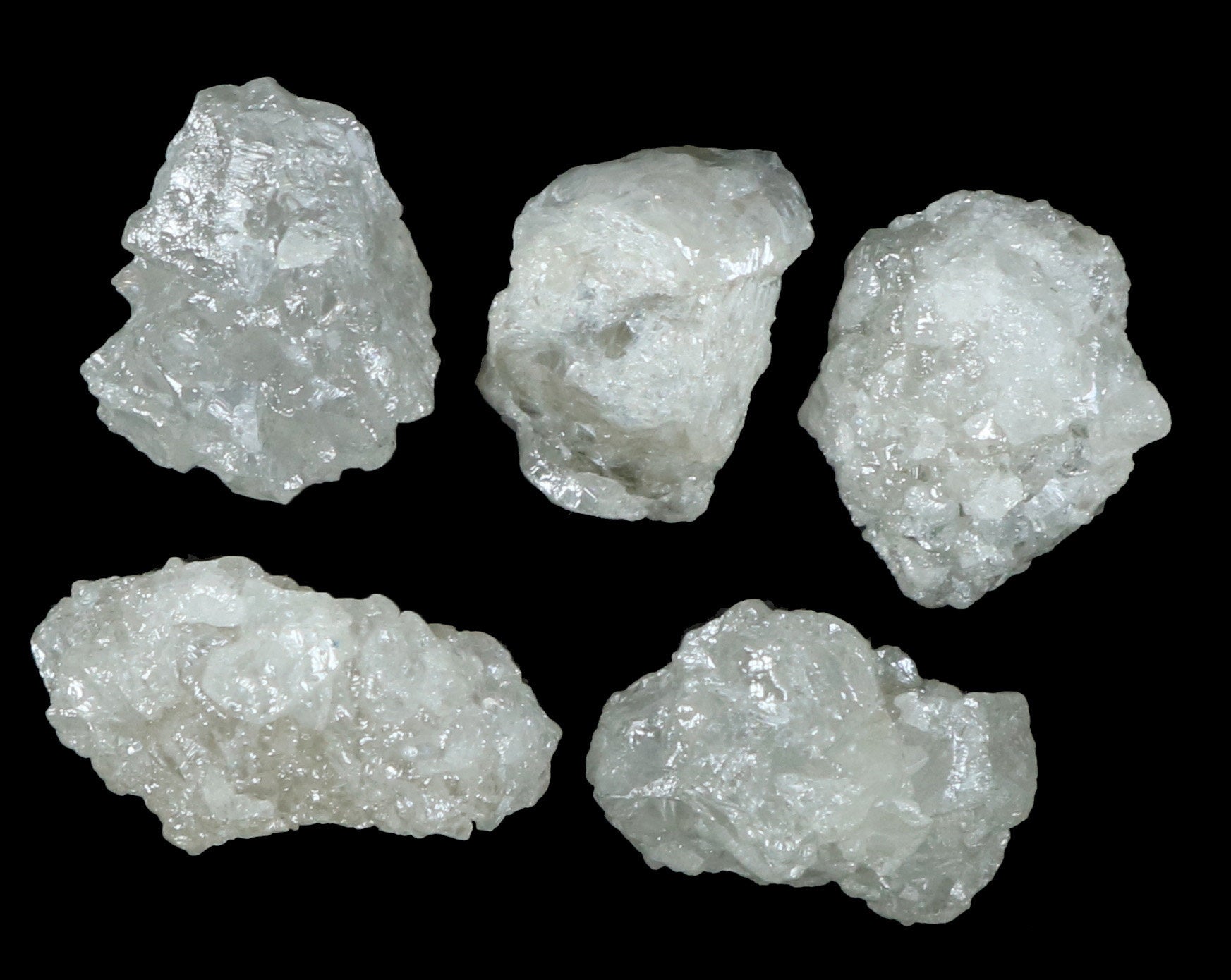 Natural Loose Diamonds Raw Rough Silver Gray I3 Clarity 1 Pcs 1.50+ Carat Q96