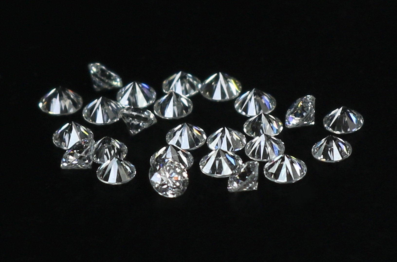 Natural Loose Diamond Round G H White Color VS1 SI1 Clarity 25 Pcs Lot Best Price Q14