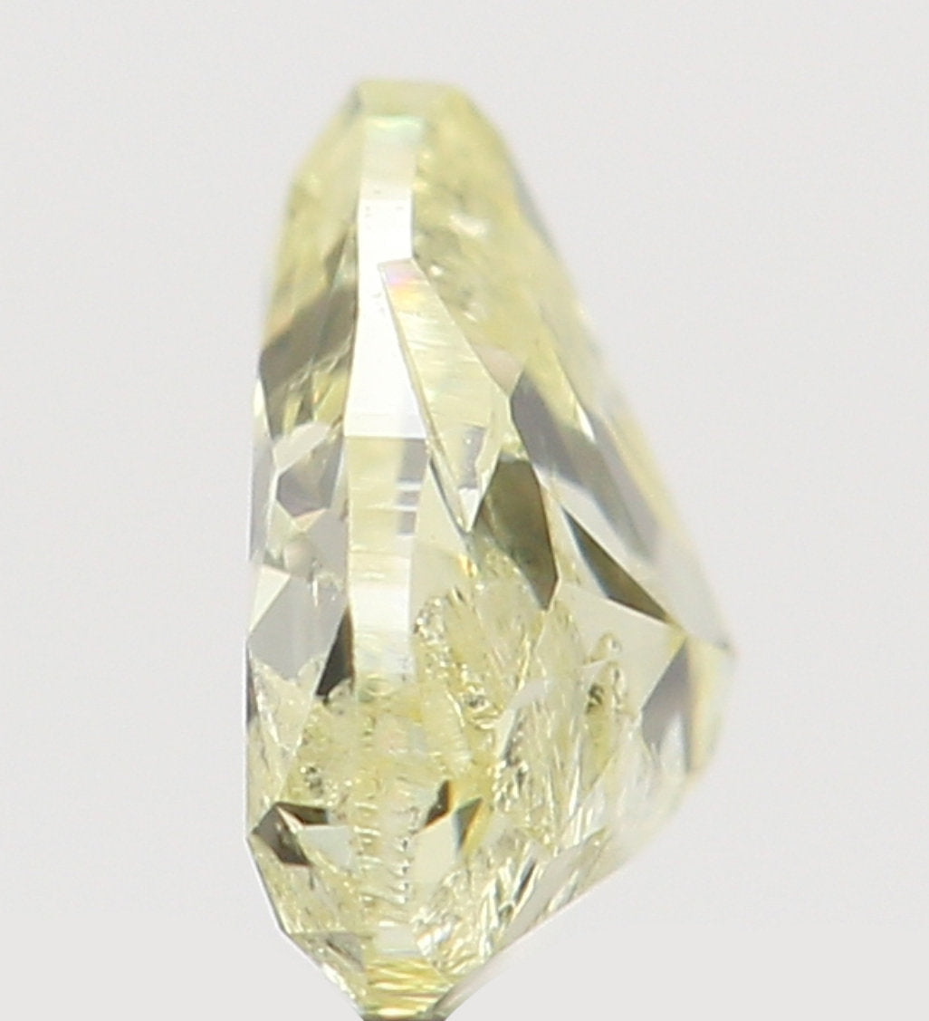 0.22 CT Natural Loose Heart Shape Diamond Yellow Color Heart Diamond 3.70 MM Natural Loose Yellow Color Heart Brilliant Cut Diamond LQ6464