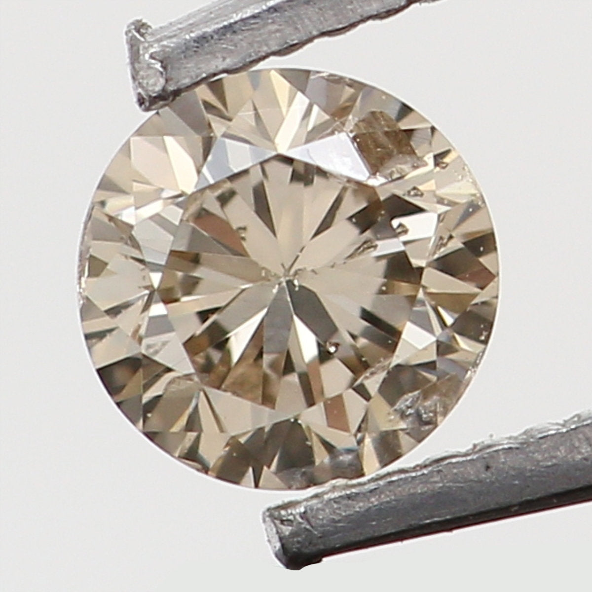 Natural Loose Diamond Round Brown Color I1 Clarity 2.80 MM 0.09 Ct L6268