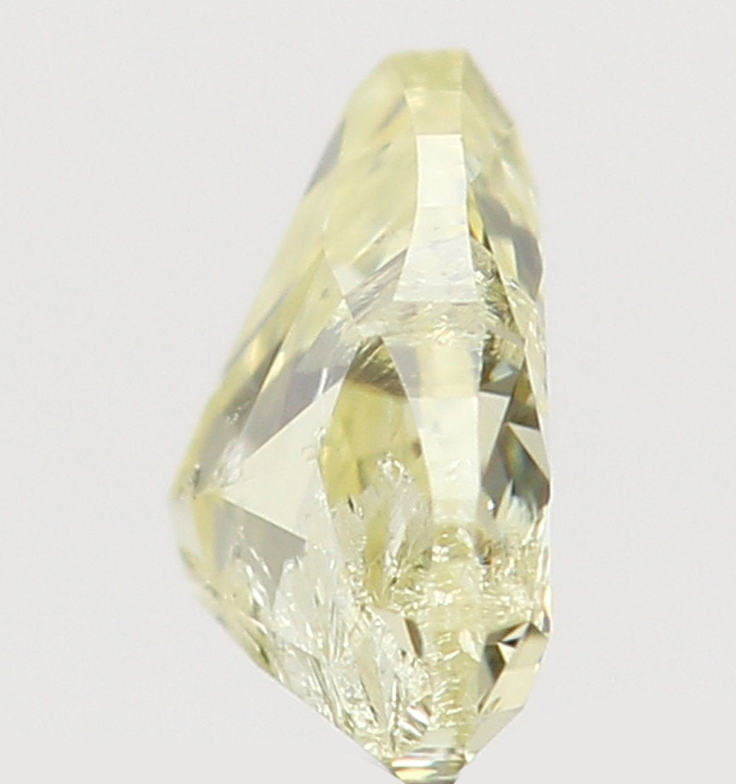 0.22 CT Natural Loose Heart Shape Diamond Yellow Color Heart Diamond 3.70 MM Natural Loose Yellow Color Heart Brilliant Cut Diamond LQ6464
