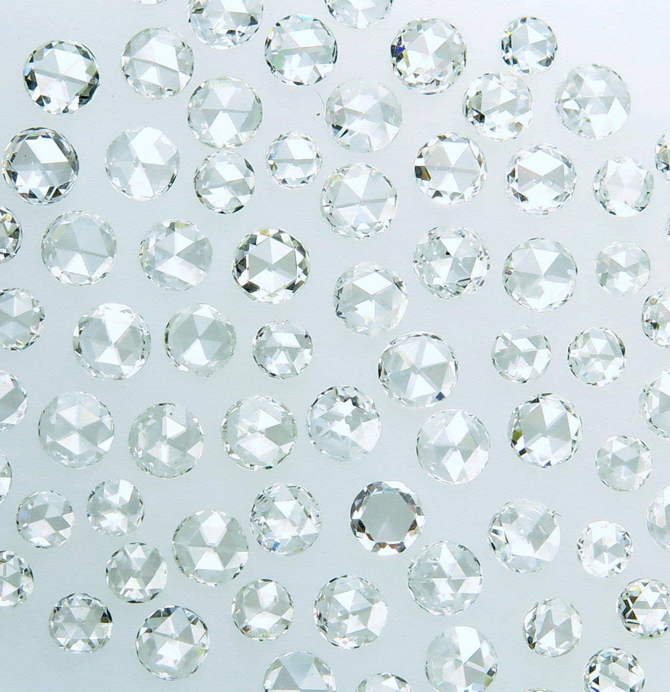 Natural Loose Diamond Round Rose Cut G-H White Color SI1 Clarity 4.00 MM 1 Pcs Lot Q134