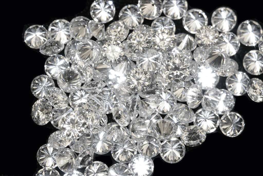 Natural Loose Diamond Round Brilliant Cut G H White Color I1 - I3 Clarity 1.60 to 3.00 MM 100% Real Diamond Q04