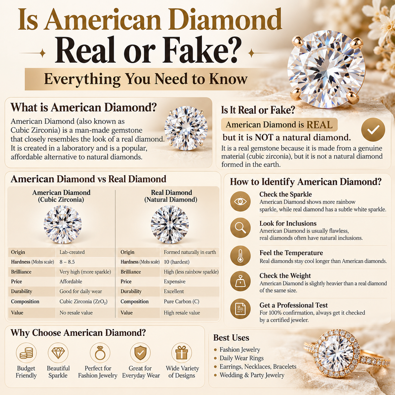 Is American Diamond Real or Fake? Everything You Need to Know