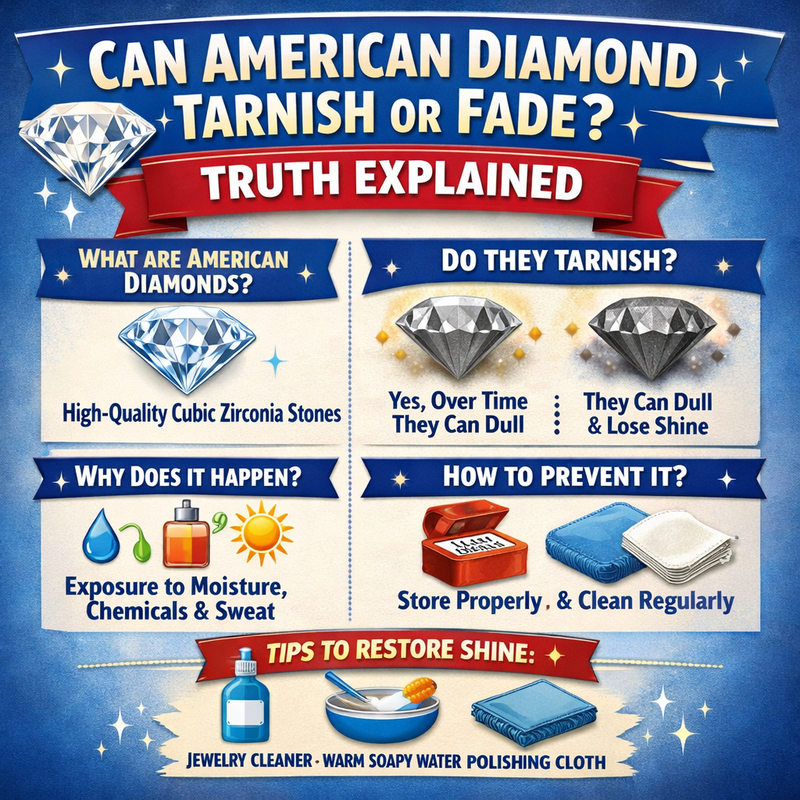 Can American Diamond Tarnish or Fade? Truth Explained