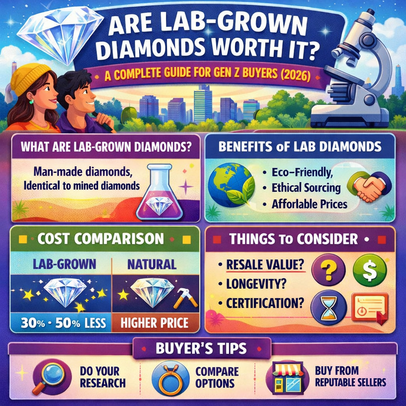 Are Lab-Grown Diamonds Worth It? A Complete Guide for Gen Z Buyers (2026)