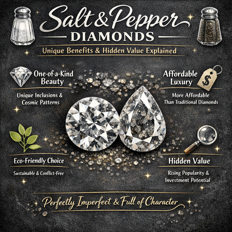 Salt and Pepper Diamonds: Unique Benefits & Hidden Value Explained