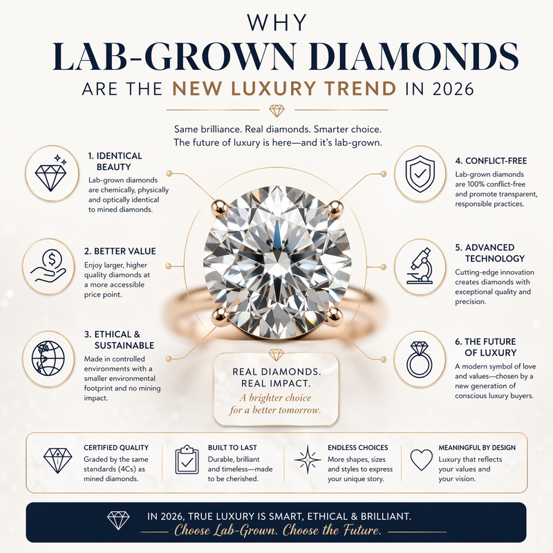 Why Lab-Grown Diamonds Are the New Luxury Trend in 2026