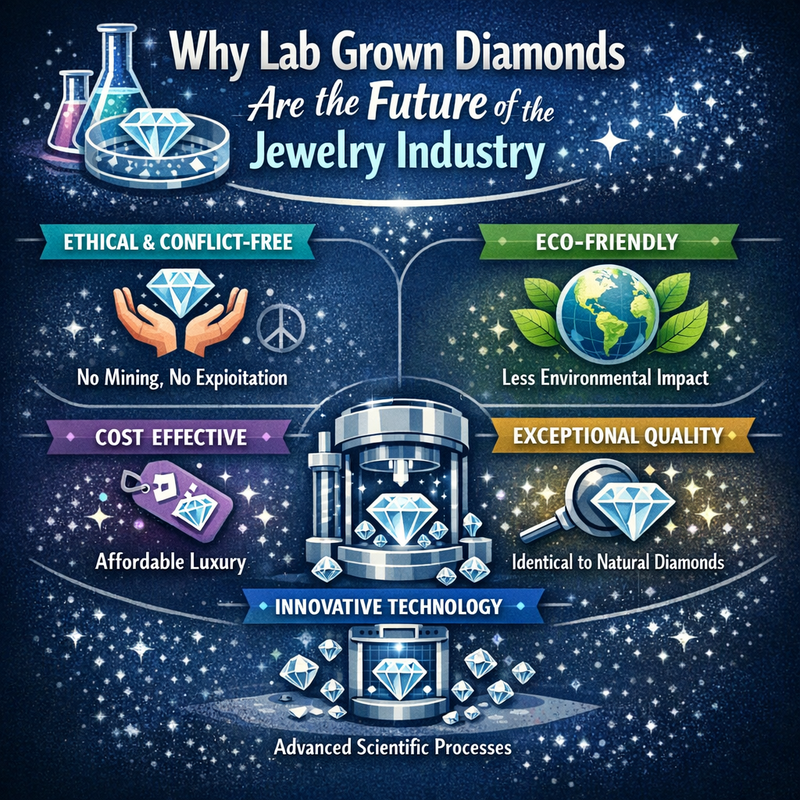 Why Lab Grown Diamonds Are the Future of the Jewelry Industry