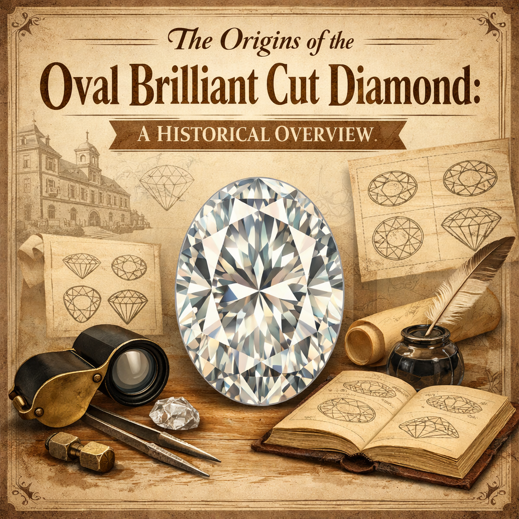 The Origins of the Oval Brilliant Cut Diamond: A Historical Overview