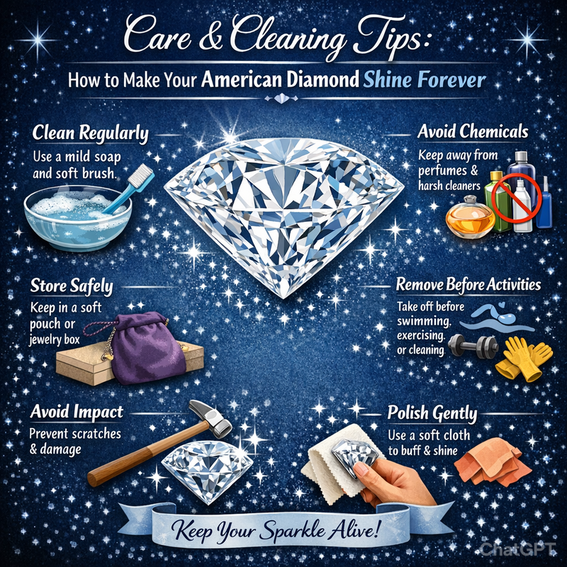 Care & Cleaning Tips: How to Make Your American Diamond Shine Forever