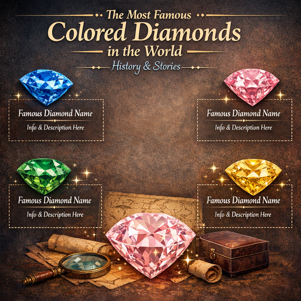 The Most Famous Colored Diamonds in the World: History & Stories