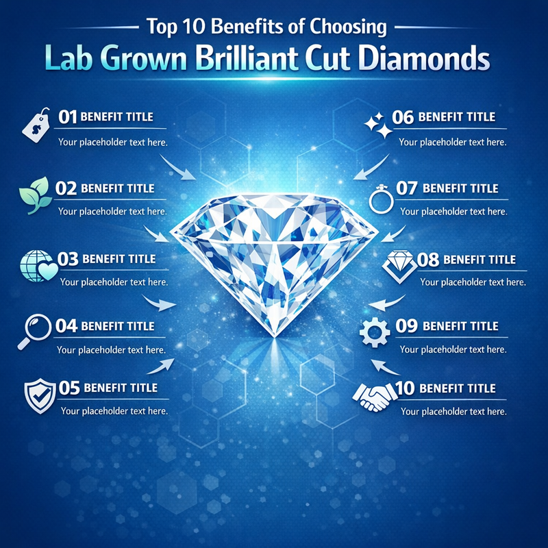 Top 10 Benefits of Choosing Lab Grown Brilliant Cut Diamonds
