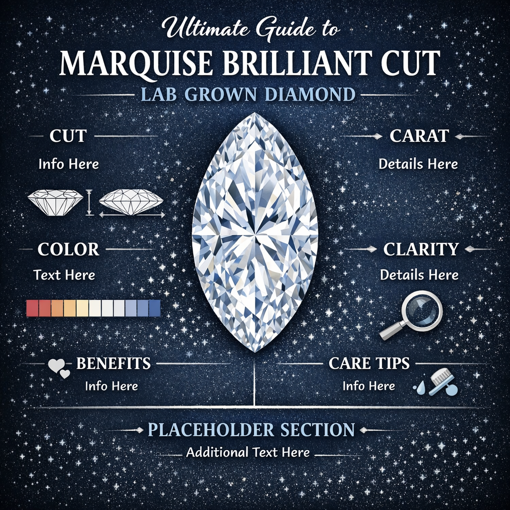 Ultimate Guide to Marquise Brilliant Cut Lab Grown Diamond
