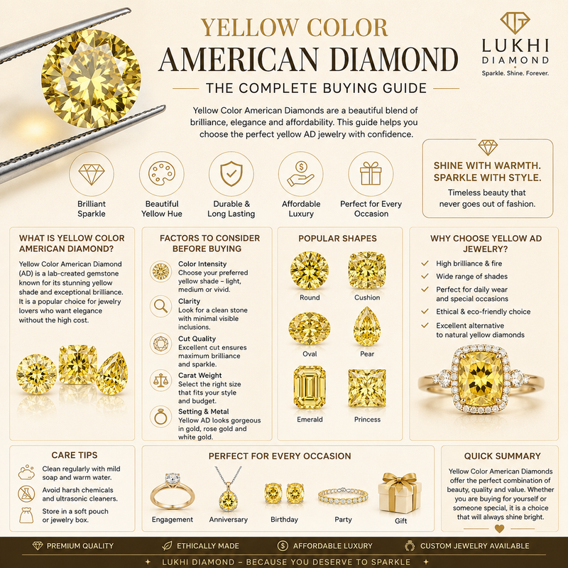 Yellow Color American Diamond: The Complete Buying Guide