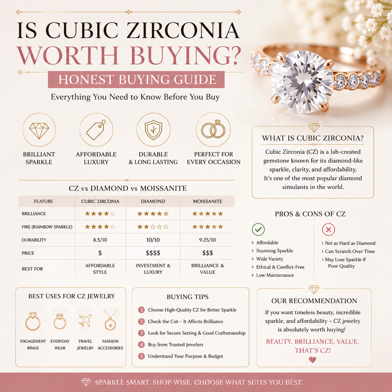 Is Cubic Zirconia Worth Buying? Honest Buying Guide