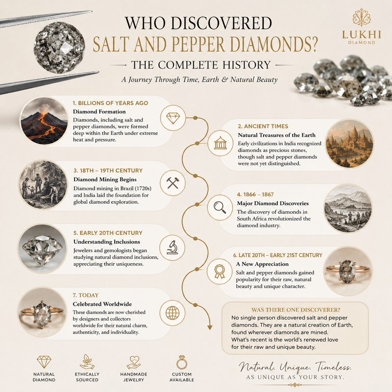 Who Discovered Salt and Pepper Diamonds? The Complete History