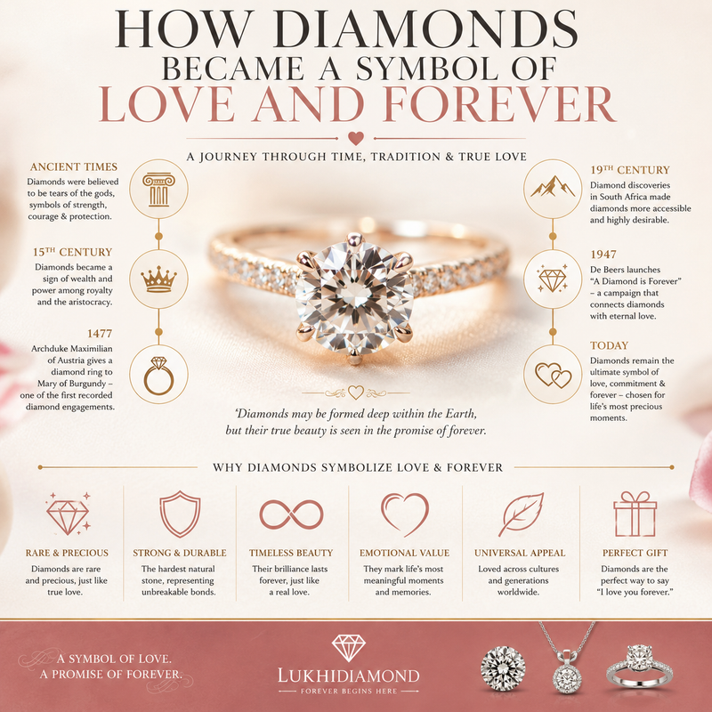 How Diamonds Became a Symbol of Love and Forever