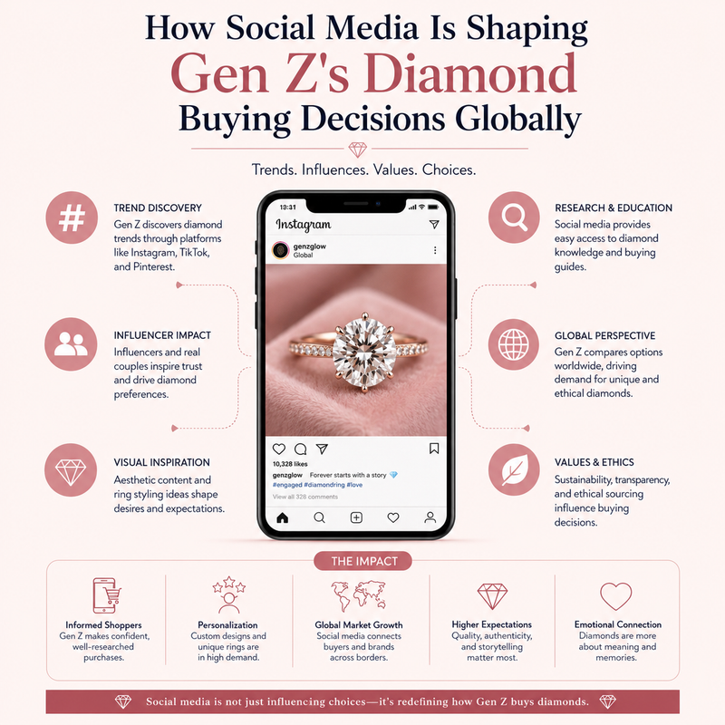 How Social Media Is Shaping Gen Z's Diamond Buying Decisions Globally